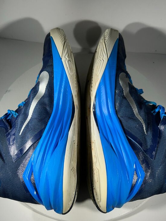 Nike Hyperdunk TB Mens Basketball Shoes Size 11.5 Blue Silver Dunk Sneakers 2014 main image 4